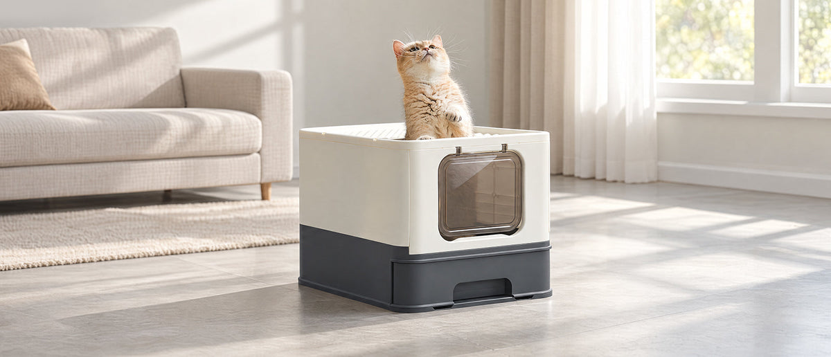 Mueble arenero para gatos